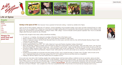 Desktop Screenshot of lifeofspiceboulder.com